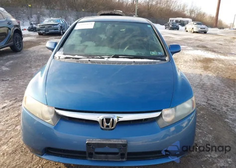 2007 Honda Civic Lx from USA, damaged, VIN 2HGFA165X7H514106